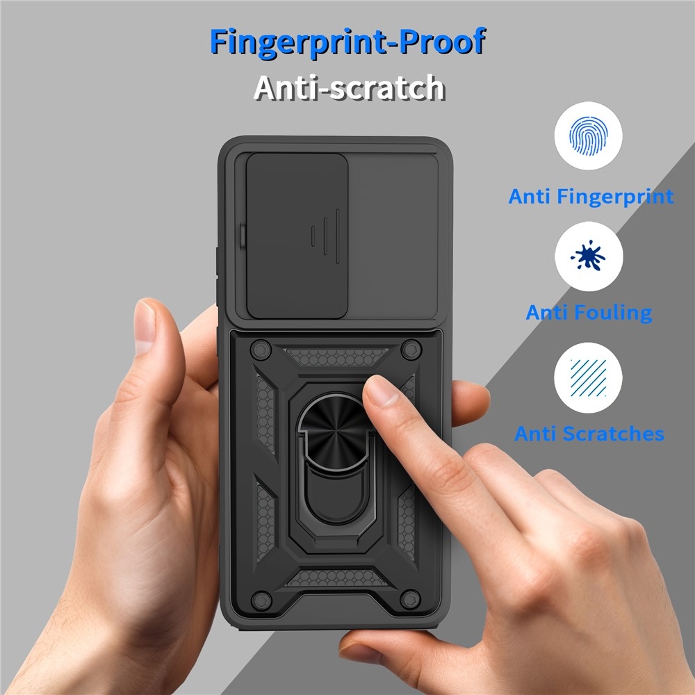 Slide odolný kryt na Motorola Moto G86 Power 5G - černý