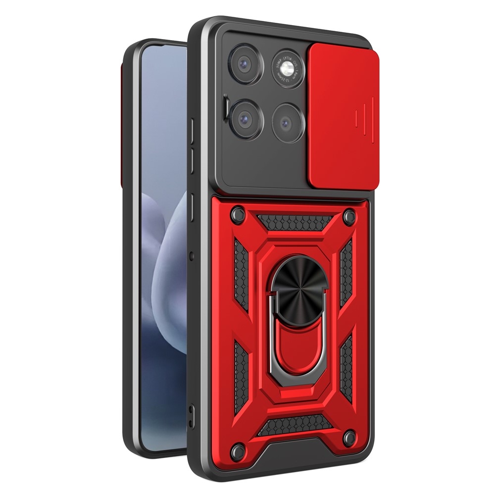 Slide odolný kryt na Motorola Moto G86 Power 5G - červený