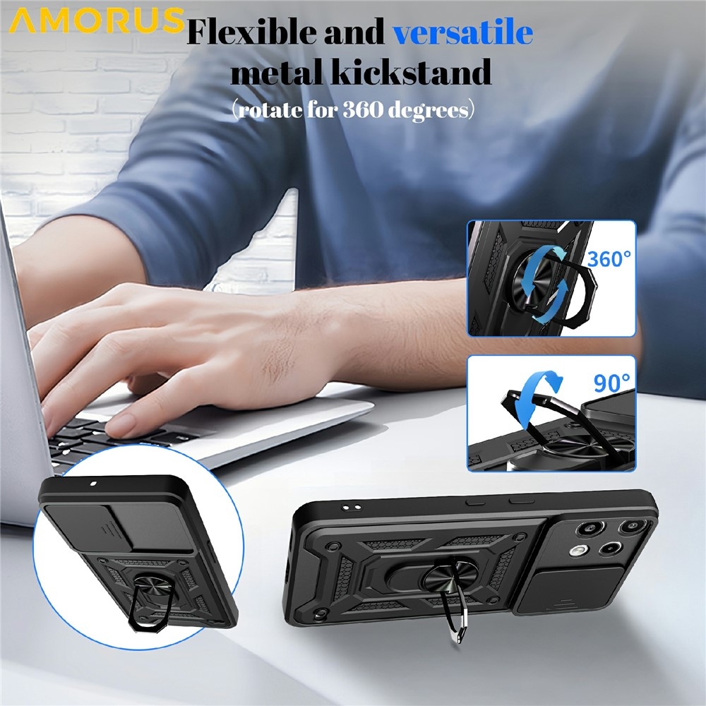 Slide odolný kryt na Nothing Phone (3a) Lite 5G - černý