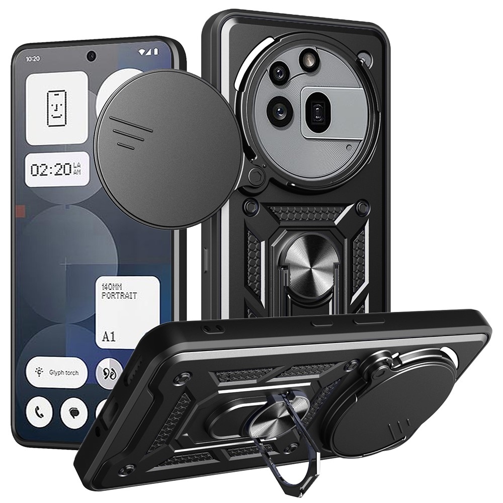 Slide odolný kryt na Nothing Phone (3a) Pro - černý