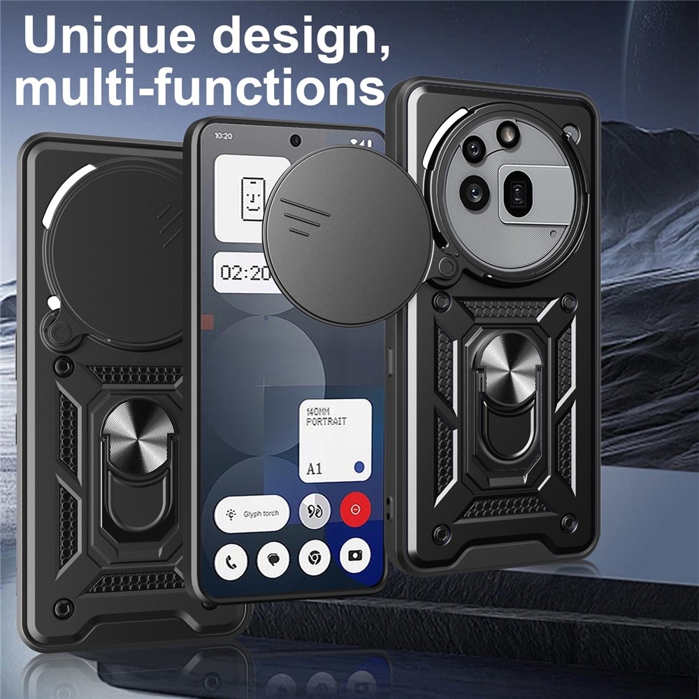 Slide odolný kryt na Nothing Phone (3a) Pro - černý
