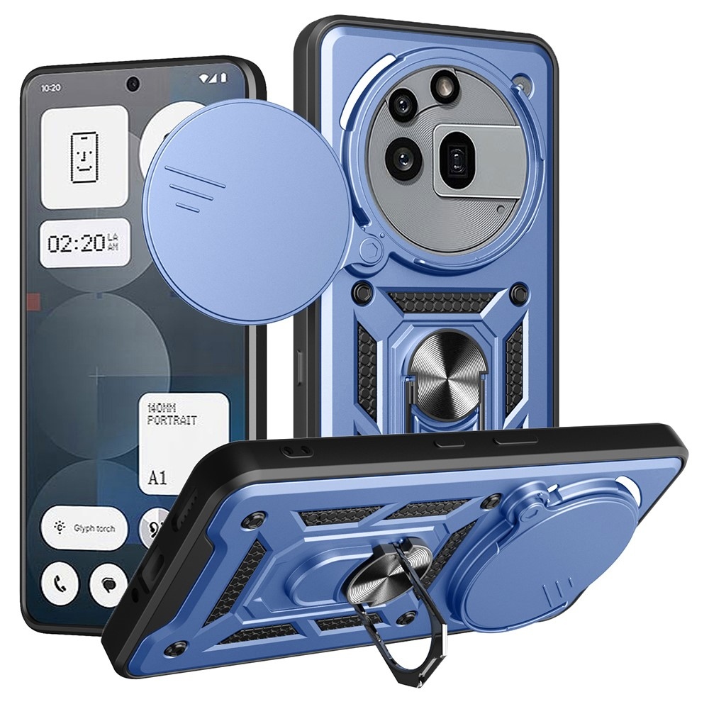 Slide odolný kryt na Nothing Phone (3a) Pro - modrý