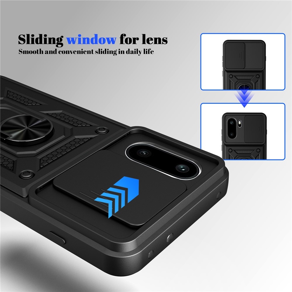 Slide odolný kryt na OnePlus 15R 5G - černý