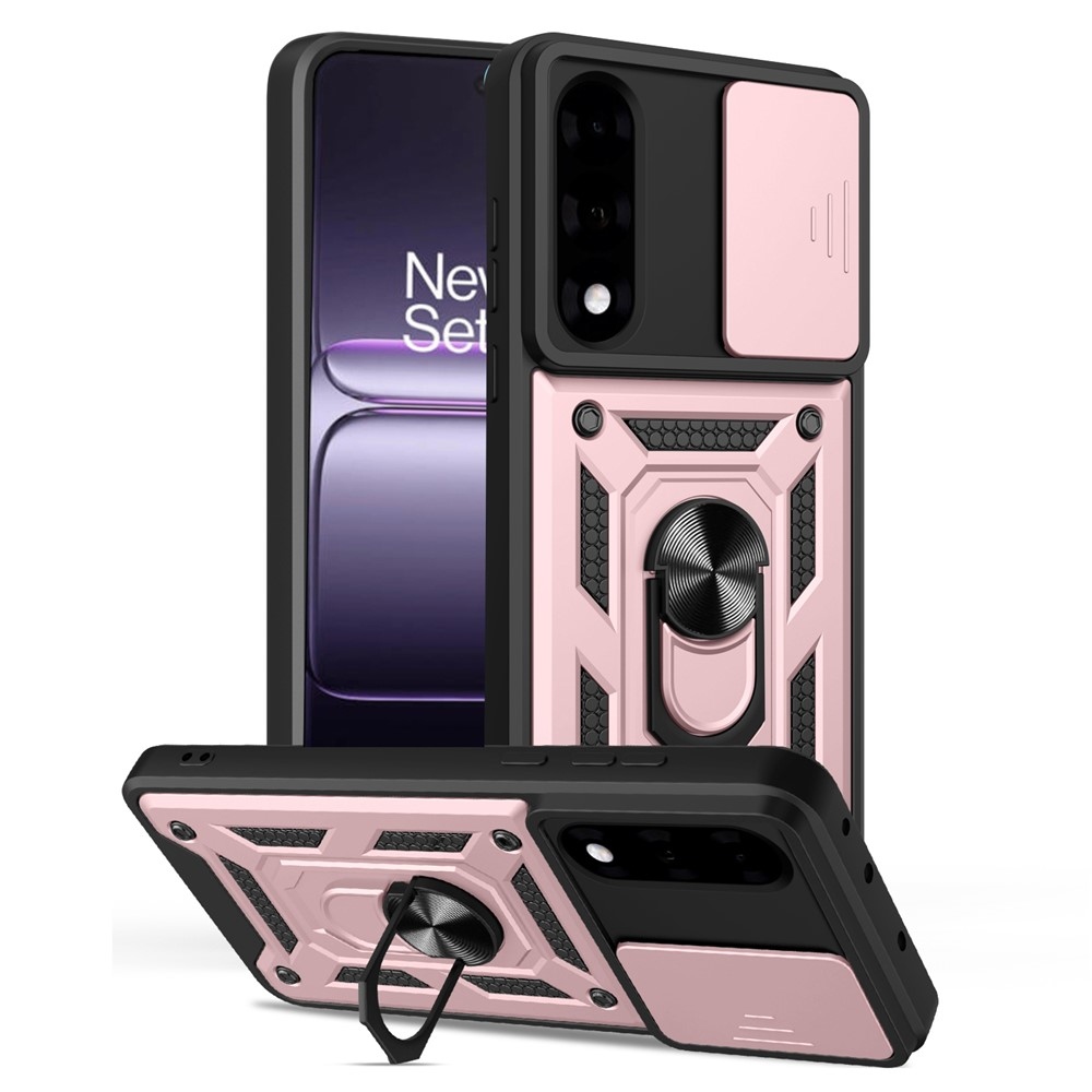 Slide odolný kryt na OnePlus Nord 5 5G - růžovozlatý