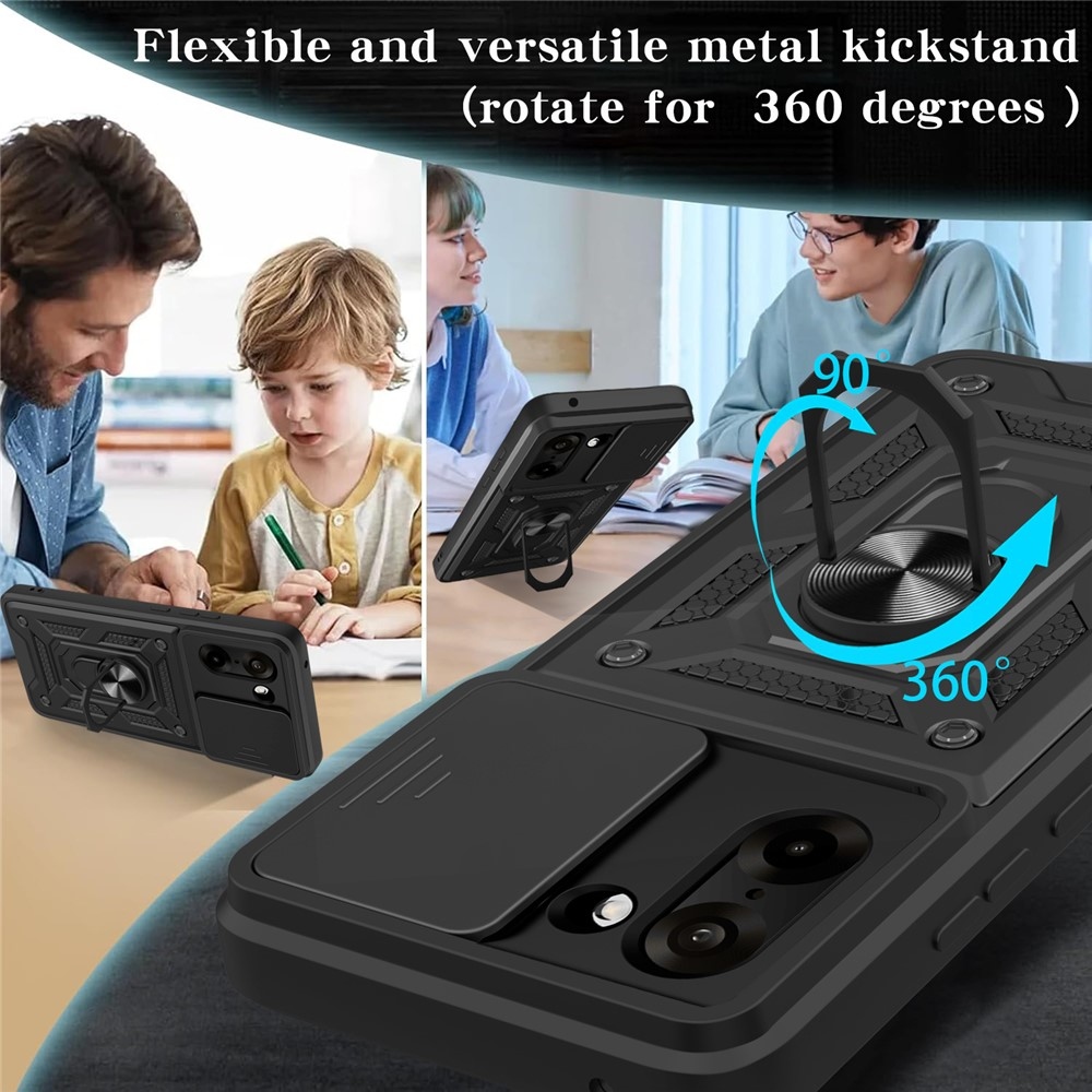 Slide odolný kryt na OnePlus Nord CE5 5G - černý