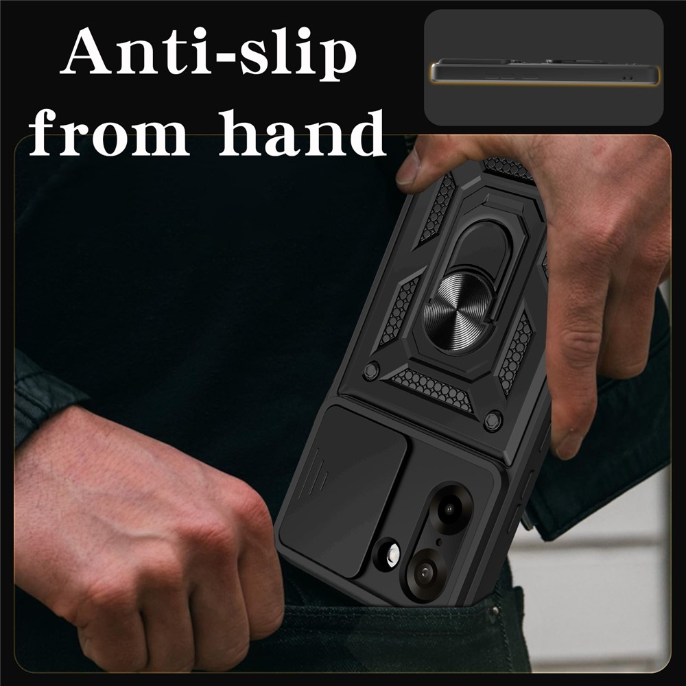 Slide odolný kryt na OnePlus Nord CE5 5G - černý