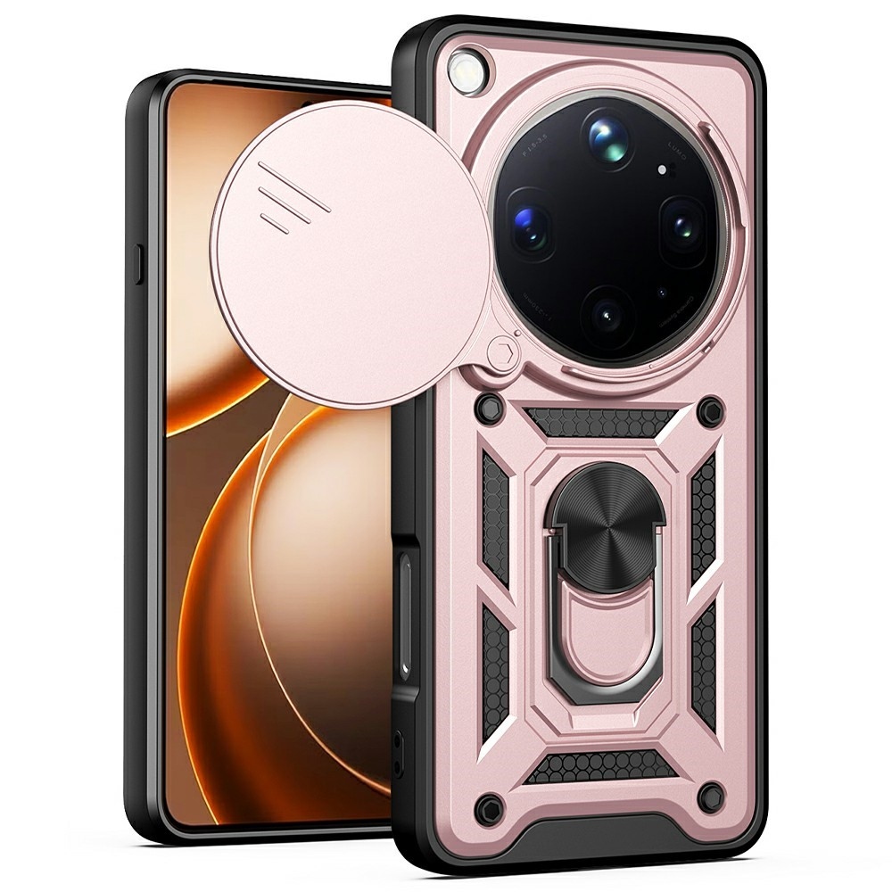 Slide odolný kryt na Oppo Find X9 Ultra 5G - růžovozlatý