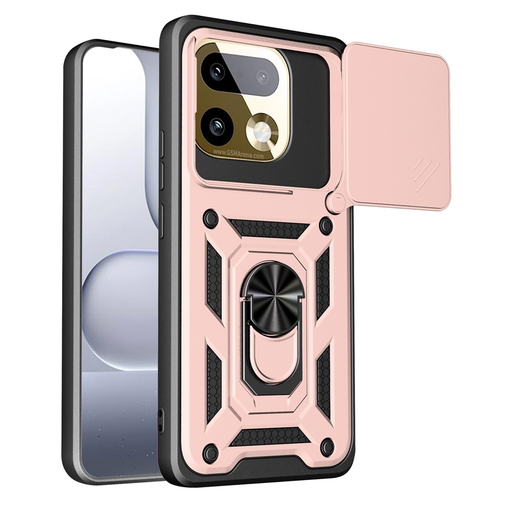 Slide odolný kryt na Realme 16 Pro 5G - růžovozlatý