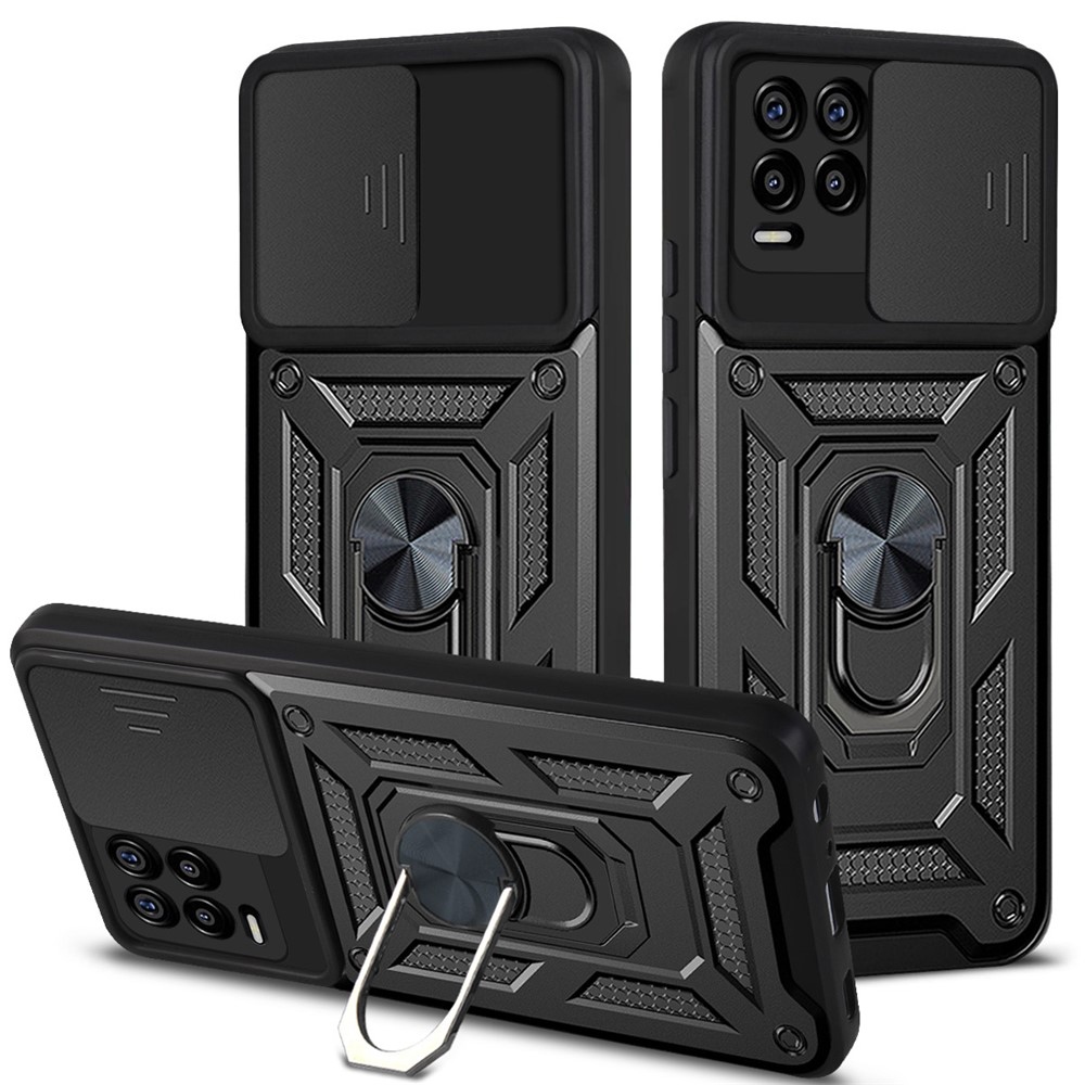 Slide odolný kryt na Realme 8/8 Pro - černý