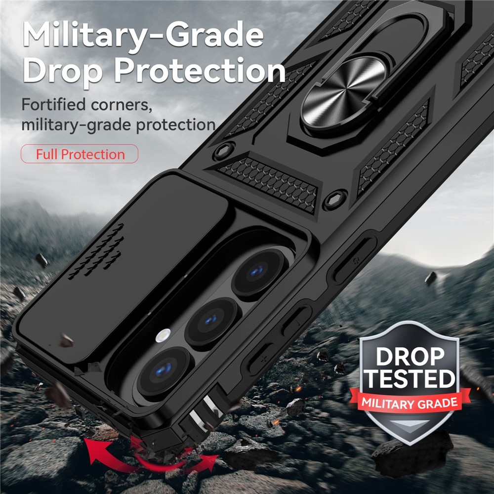 Slide odolný kryt na Samsung Galaxy S26+ - černý