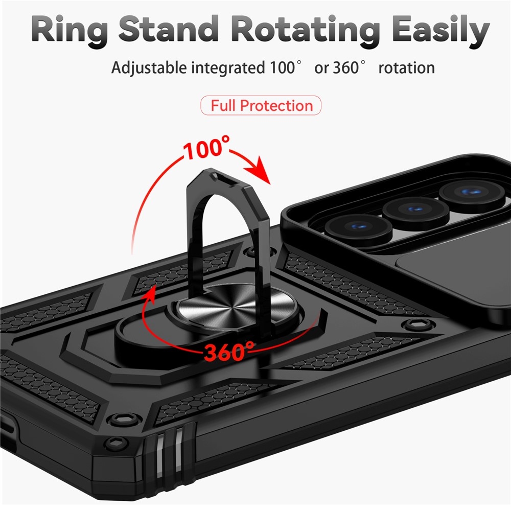 Slide odolný kryt na Samsung Galaxy S26+ - černý