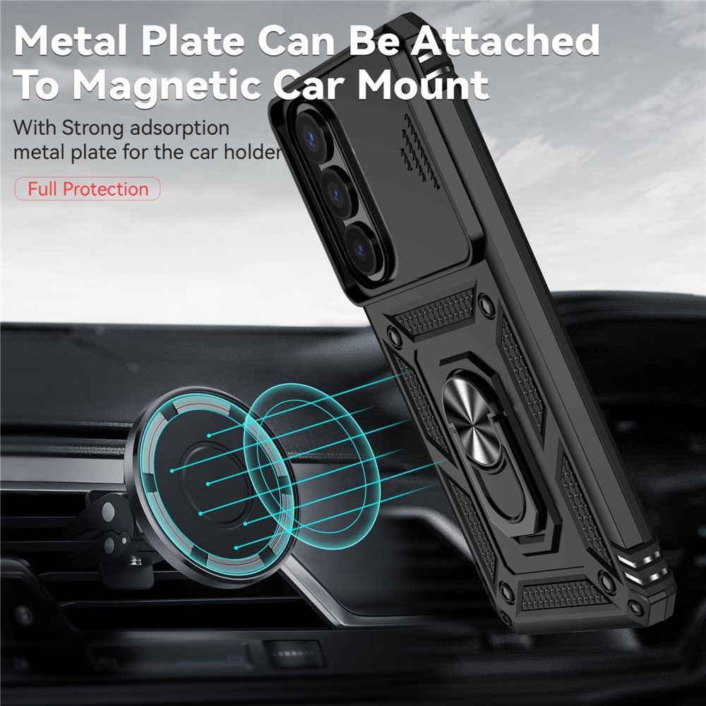 Slide odolný kryt na Samsung Galaxy S26+ - černý