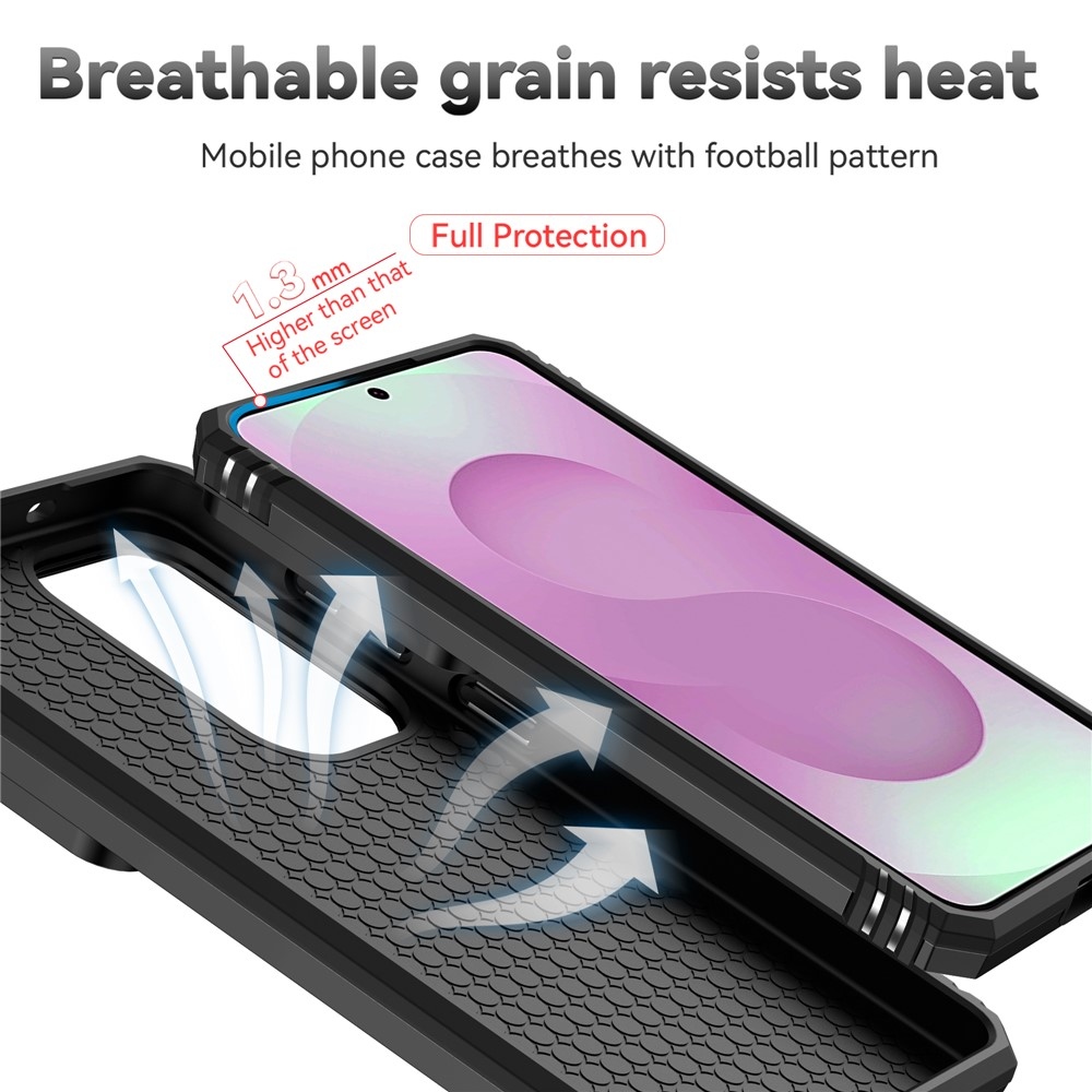 Slide odolný kryt na Samsung Galaxy S26 - černý