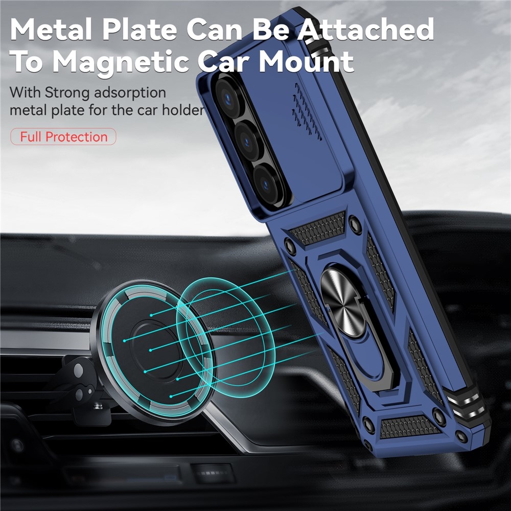 Slide odolný kryt na Samsung Galaxy S26 - modrý