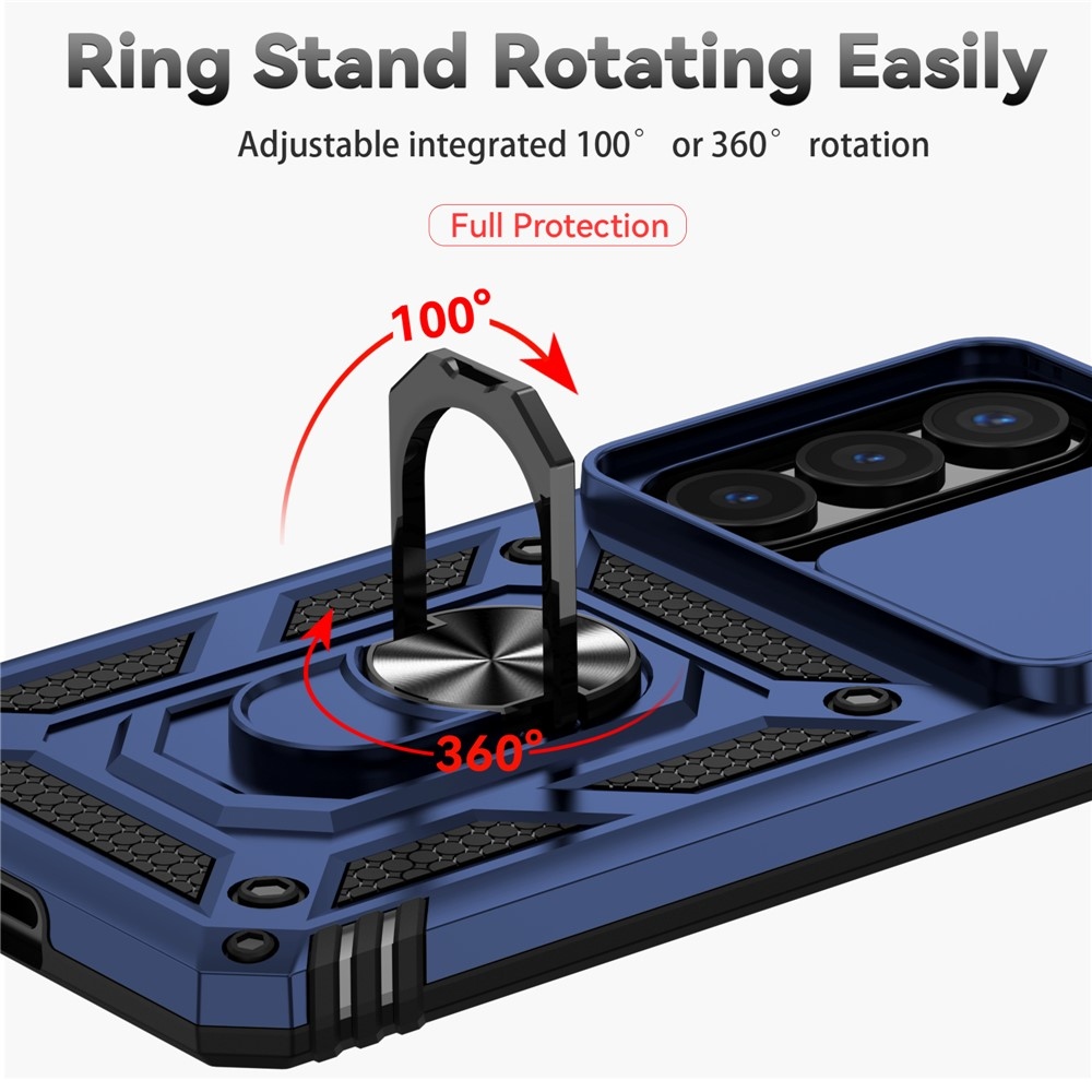 Slide odolný kryt na Samsung Galaxy S26 - modrý
