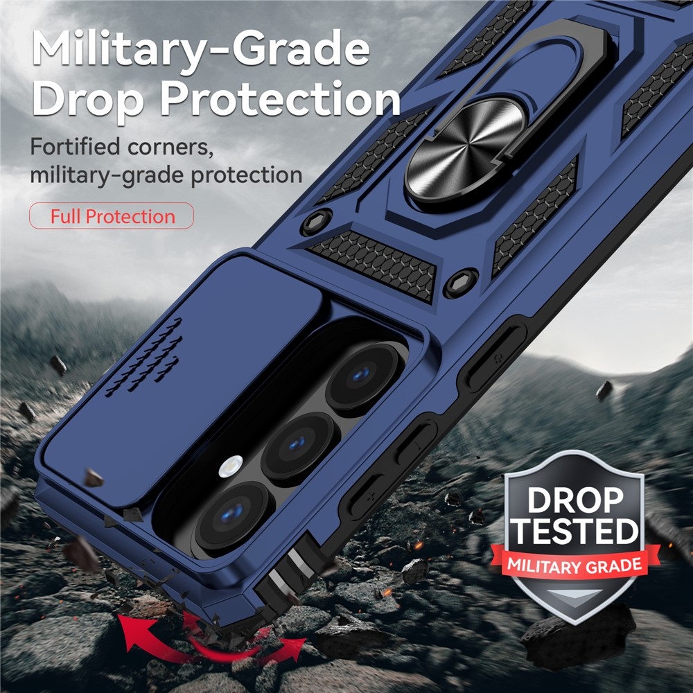 Slide odolný kryt na Samsung Galaxy S26 - modrý