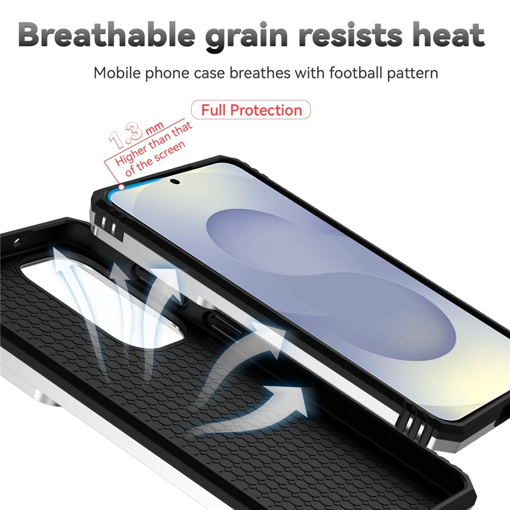 Slide odolný kryt na Samsung Galaxy S26+ - stříbrný