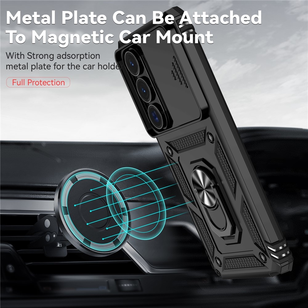 Slide odolný kryt na Samsung Galaxy S26 Ultra - černý