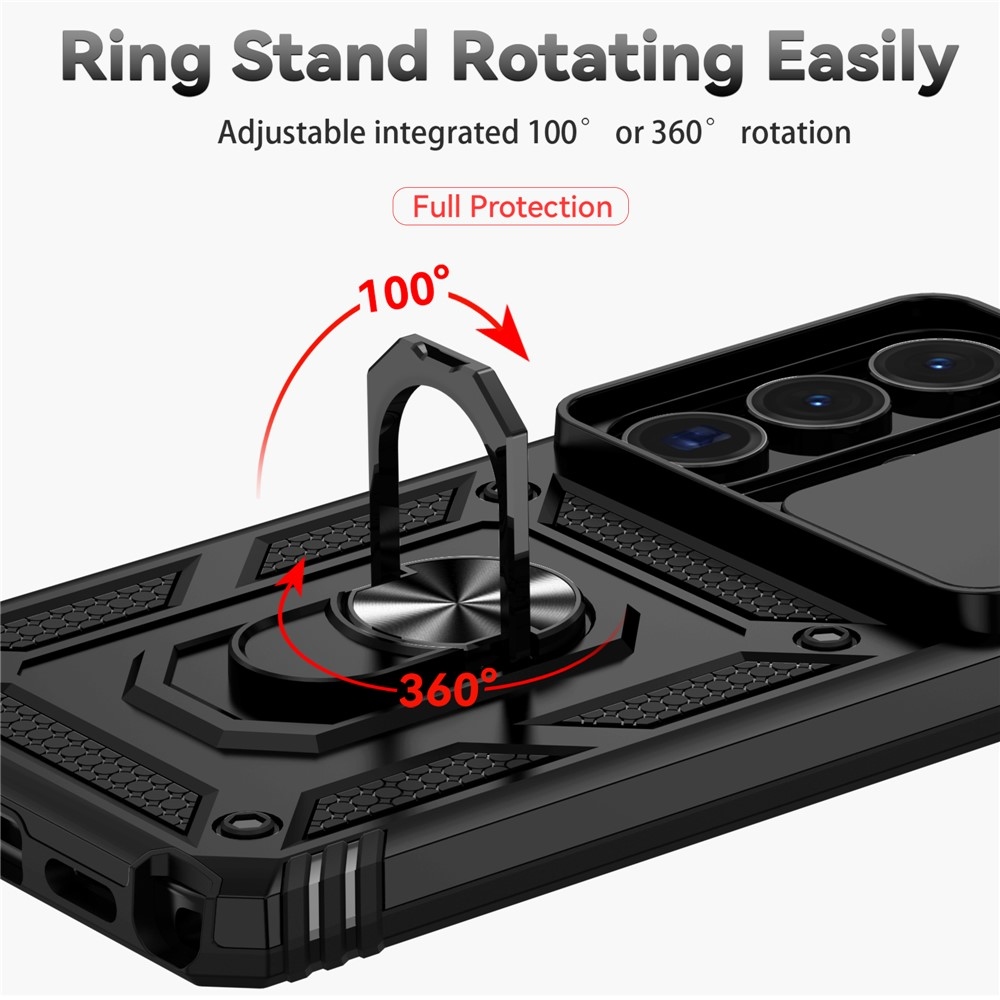 Slide odolný kryt na Samsung Galaxy S26 Ultra - černý