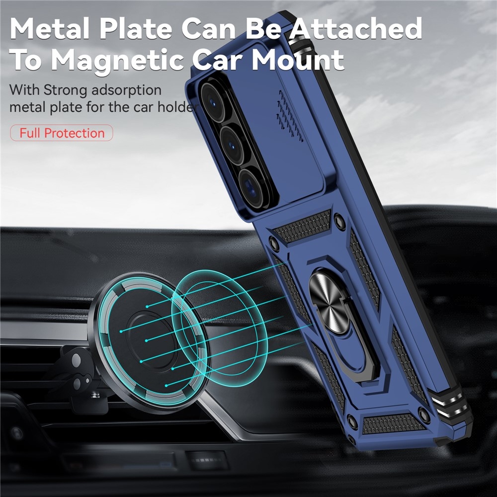 Slide odolný kryt na Samsung Galaxy S26 Ultra - modrý