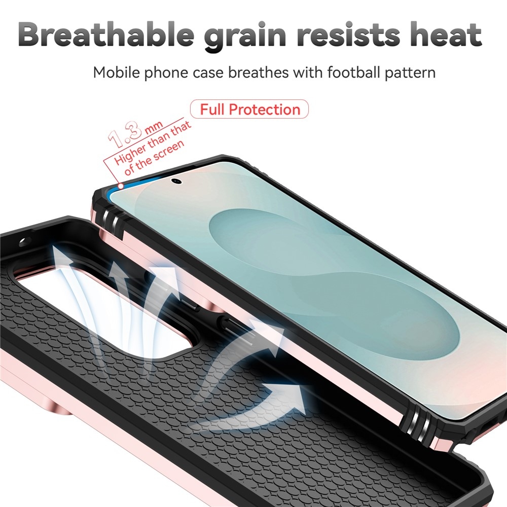 Slide odolný kryt na Samsung Galaxy S26 Ultra - růžovozlatý