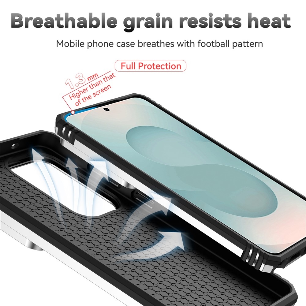 Slide odolný kryt na Samsung Galaxy S26 Ultra - stříbrný