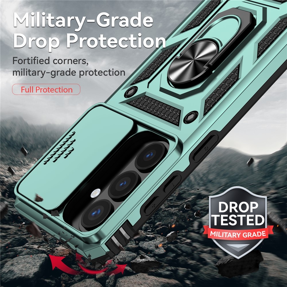 Slide odolný kryt na Samsung Galaxy S26 - zelený