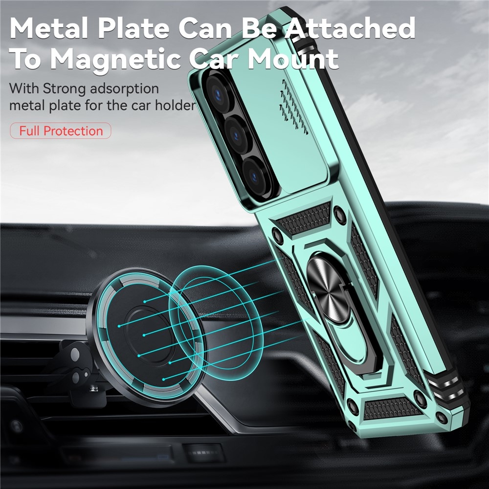 Slide odolný kryt na Samsung Galaxy S26 - zelený