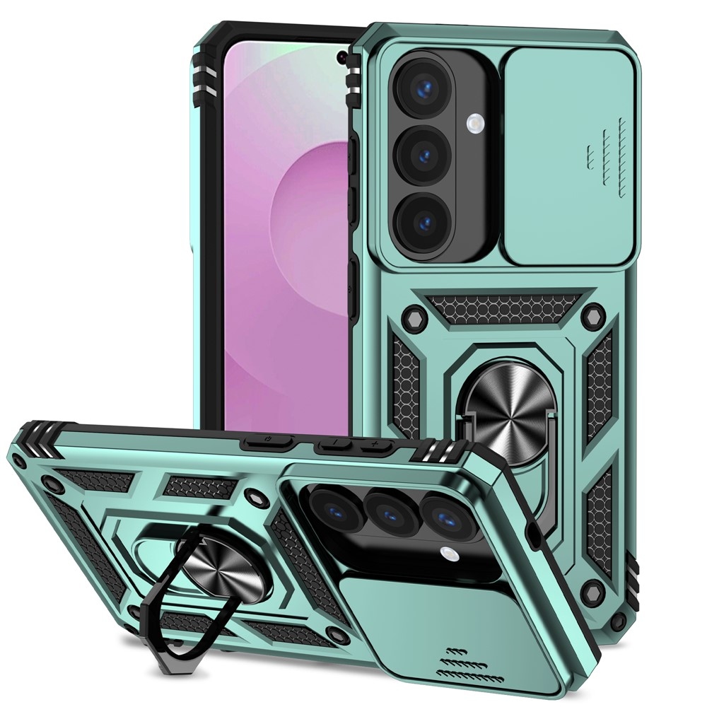 Slide odolný kryt na Samsung Galaxy S26 - zelený