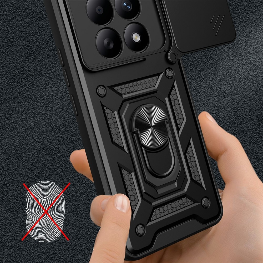 Slide odolný kryt na Xiaomi Poco M8 5G/Redmi Note 15 5G - černý