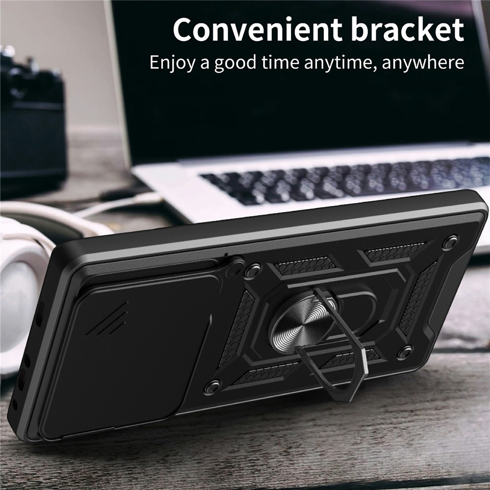 Slide odolný kryt na Xiaomi Poco M8 5G/Redmi Note 15 5G - černý