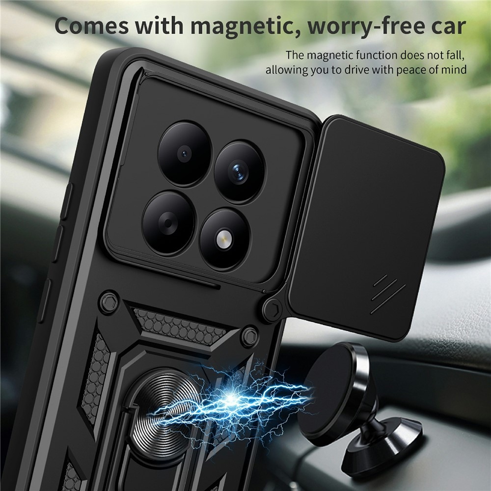 Slide odolný kryt na Xiaomi Poco M8 5G/Redmi Note 15 5G - černý