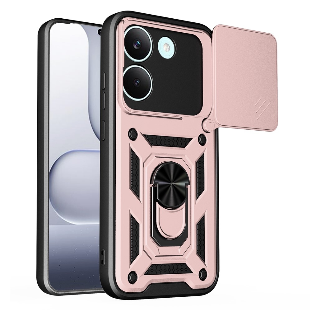 Slide odolný kryt na Xiaomi Poco X8 Pro 5G - růžovozlatý
