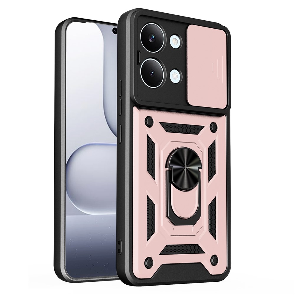Slide odolný kryt na Xiaomi Poco X8 Pro Max 5G - růžovozlatý
