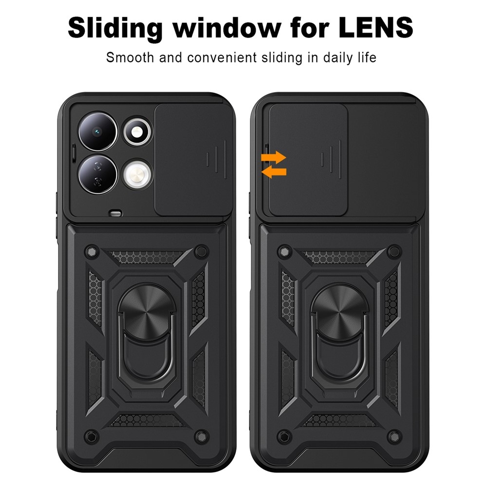 Slide odolný kryt na Xiaomi Redmi 17 4G/5G - černý