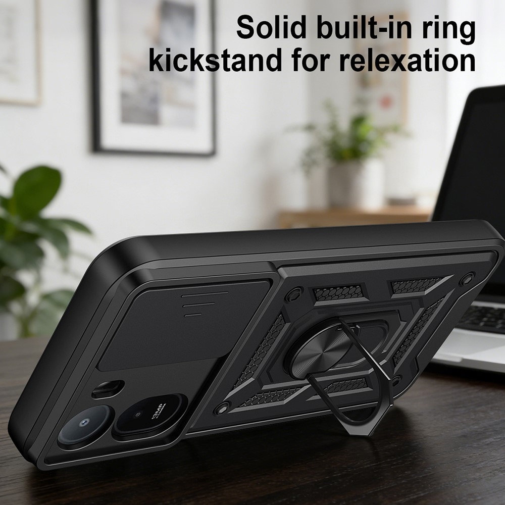 Slide odolný kryt na Xiaomi Redmi A7 Pro - černý