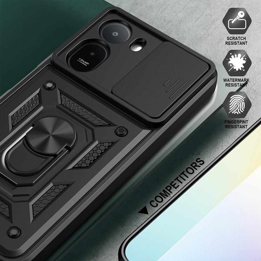 Slide odolný kryt na Xiaomi Redmi A7 Pro - černý