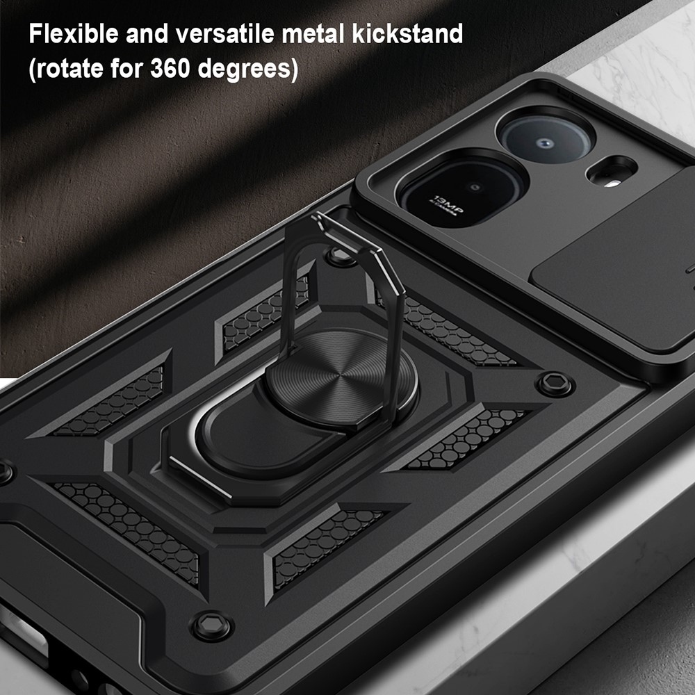 Slide odolný kryt na Xiaomi Redmi A7 Pro - černý