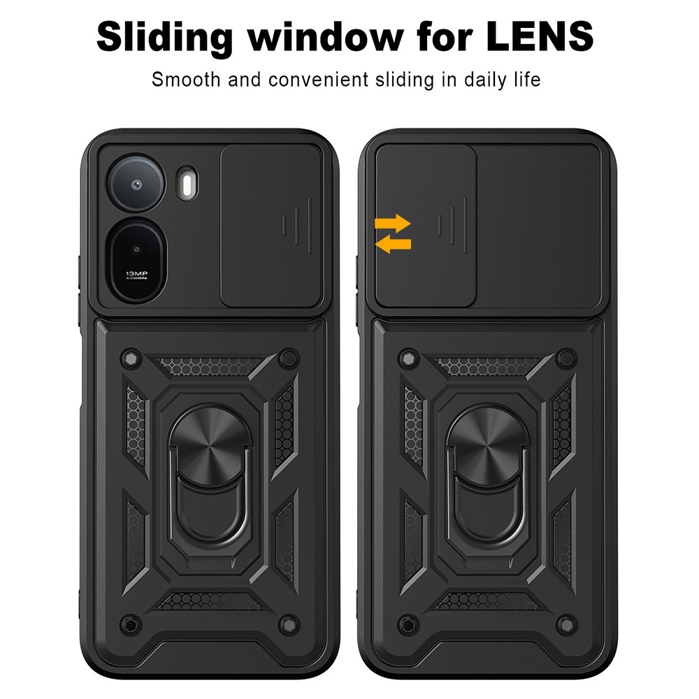 Slide odolný kryt na Xiaomi Redmi A7 Pro - černý