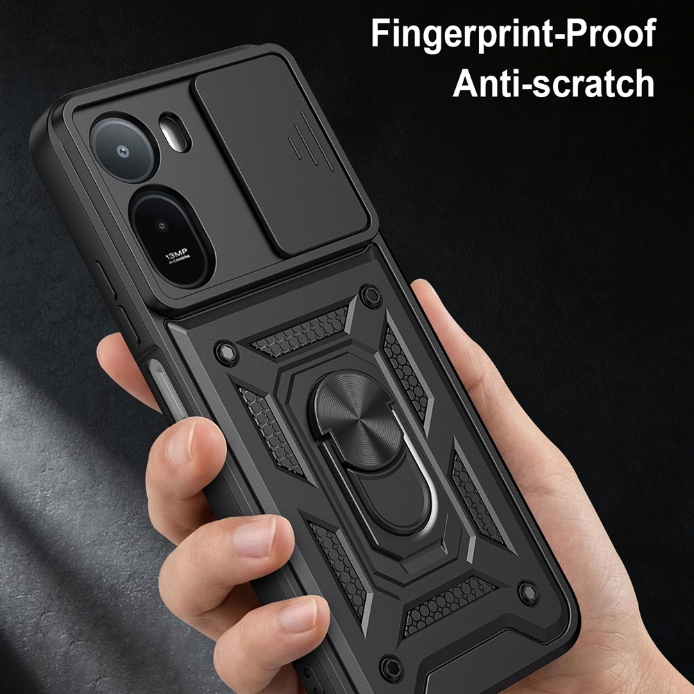 Slide odolný kryt na Xiaomi Redmi A7 Pro - černý