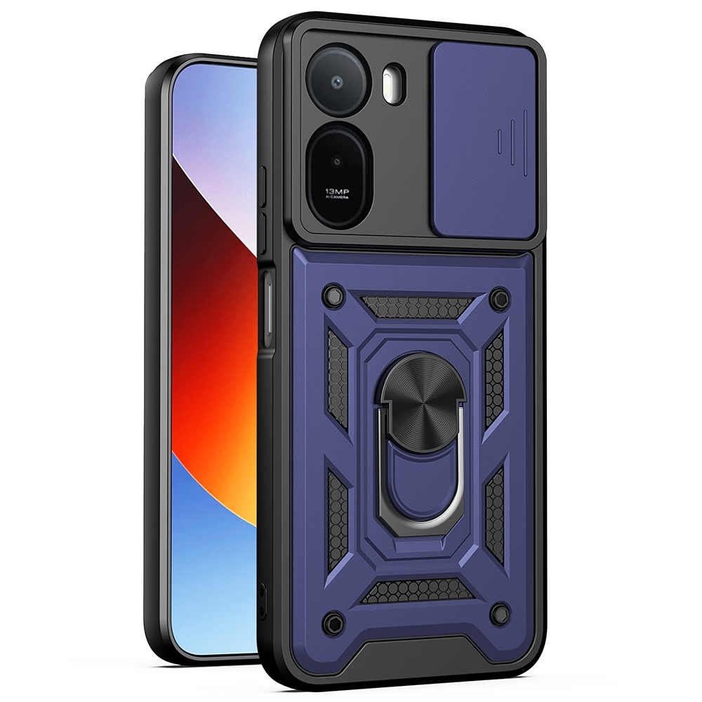 Slide odolný kryt na Xiaomi Redmi A7 Pro - modrý