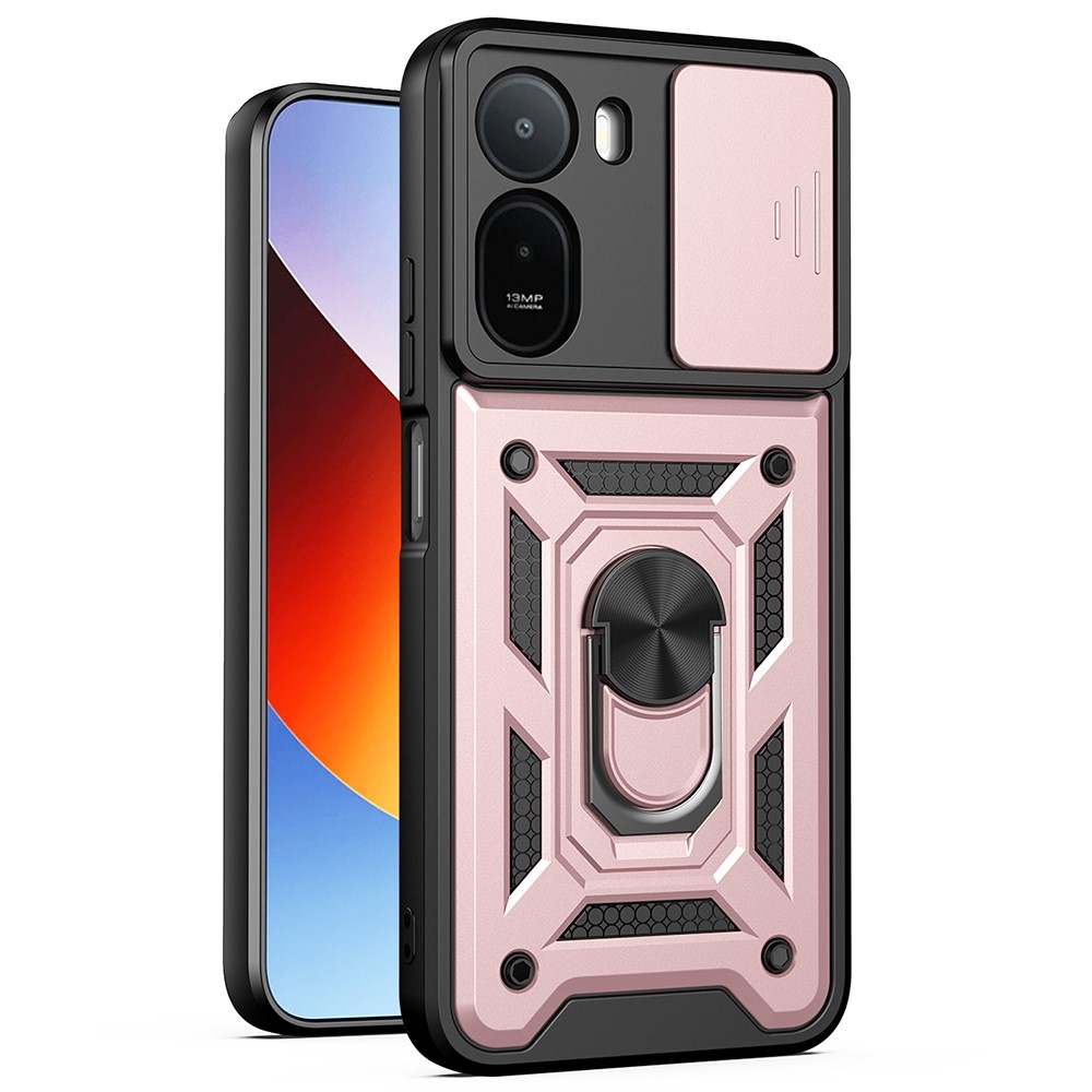 Slide odolný kryt na Xiaomi Redmi A7 Pro - růžovozlatý