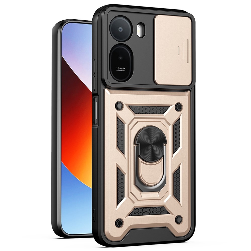Slide odolný kryt na Xiaomi Redmi A7 Pro - zlatý