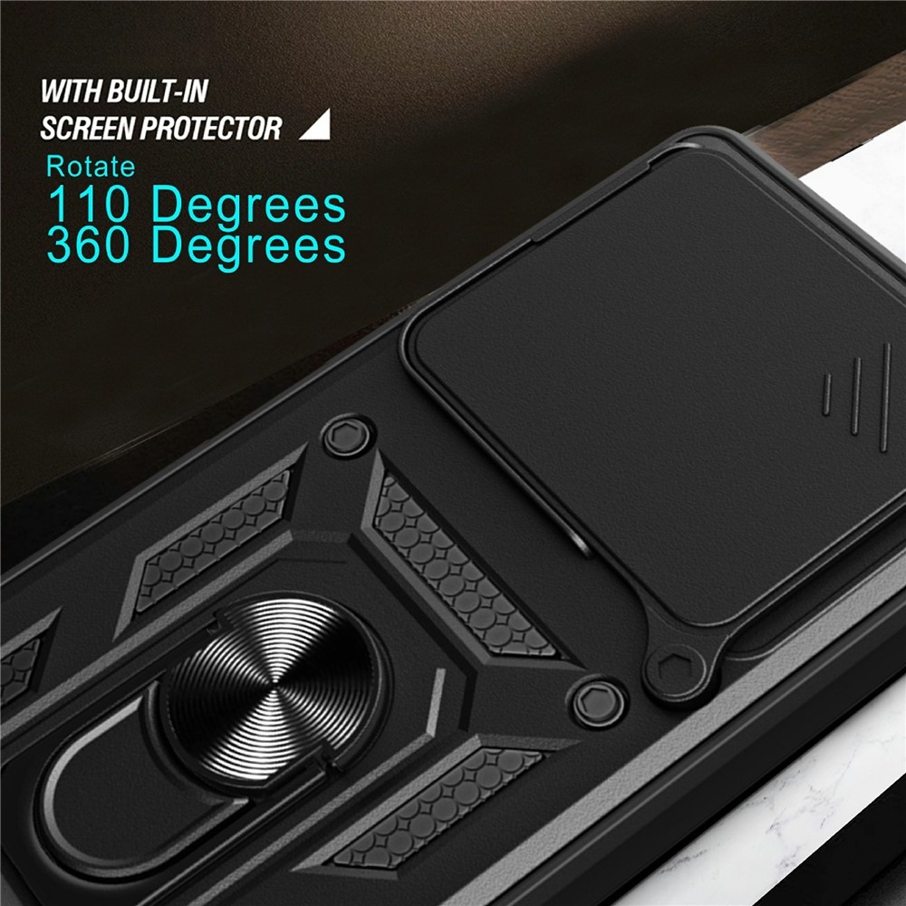 Slide odolný kryt na Xiaomi Redmi Note 15 Pro 5G - černý