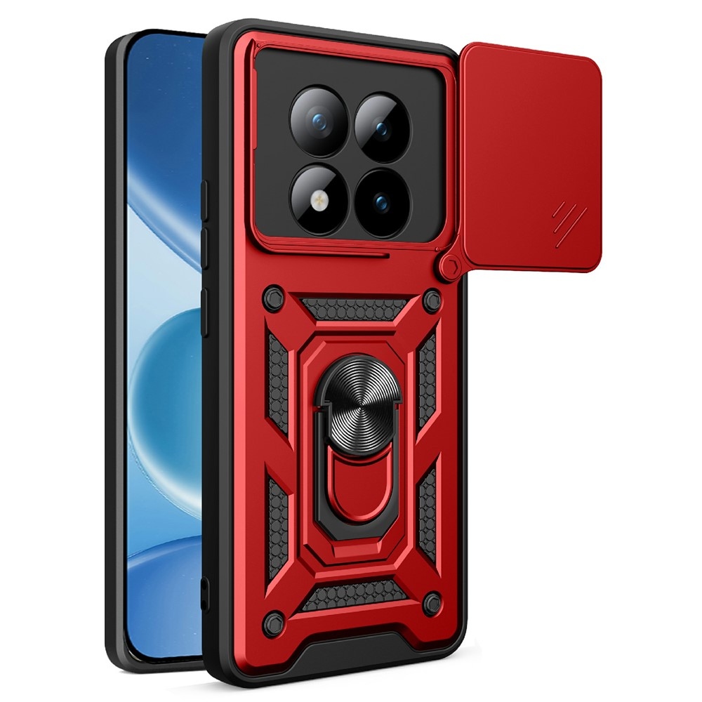 Slide odolný kryt na Xiaomi Redmi Note 15 Pro+ 5G - červený