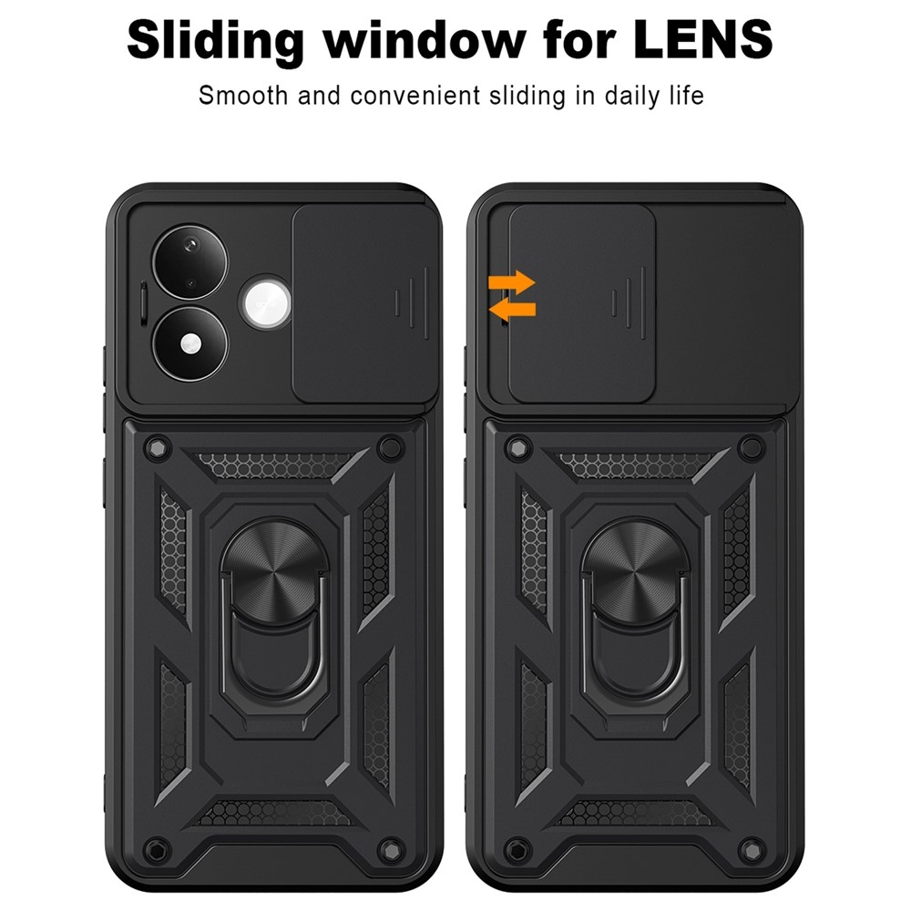 Slide odolný kryt na Xiaomi Redmi Note 17 Pro 5G - černý