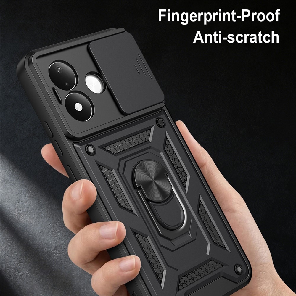 Slide odolný kryt na Xiaomi Redmi Note 17 Pro 5G - černý