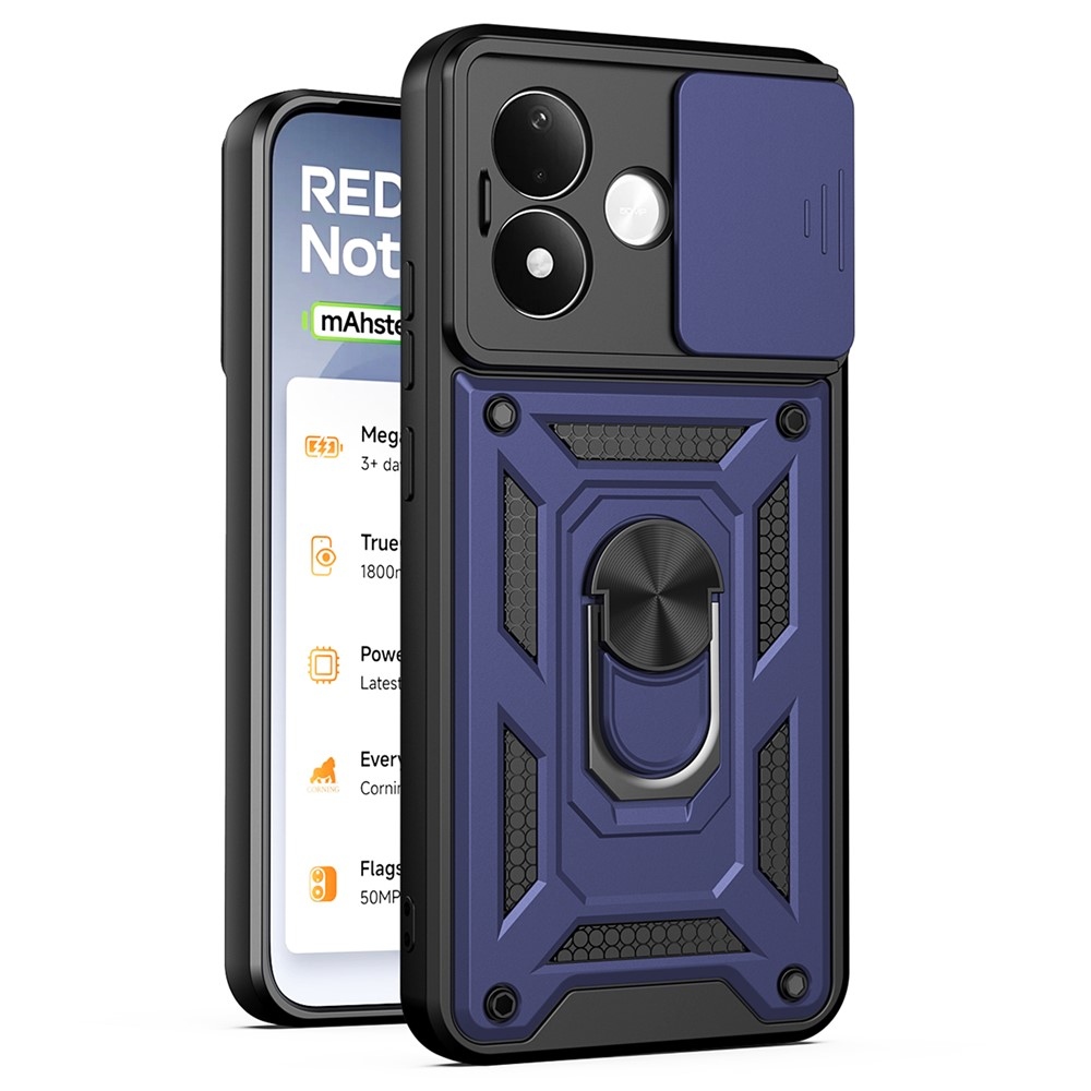 Slide odolný kryt na Xiaomi Redmi Note 17 Pro 5G - modrý