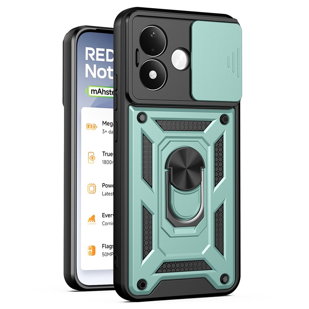 Slide odolný kryt na Xiaomi Redmi Note 17 Pro 5G - zelený