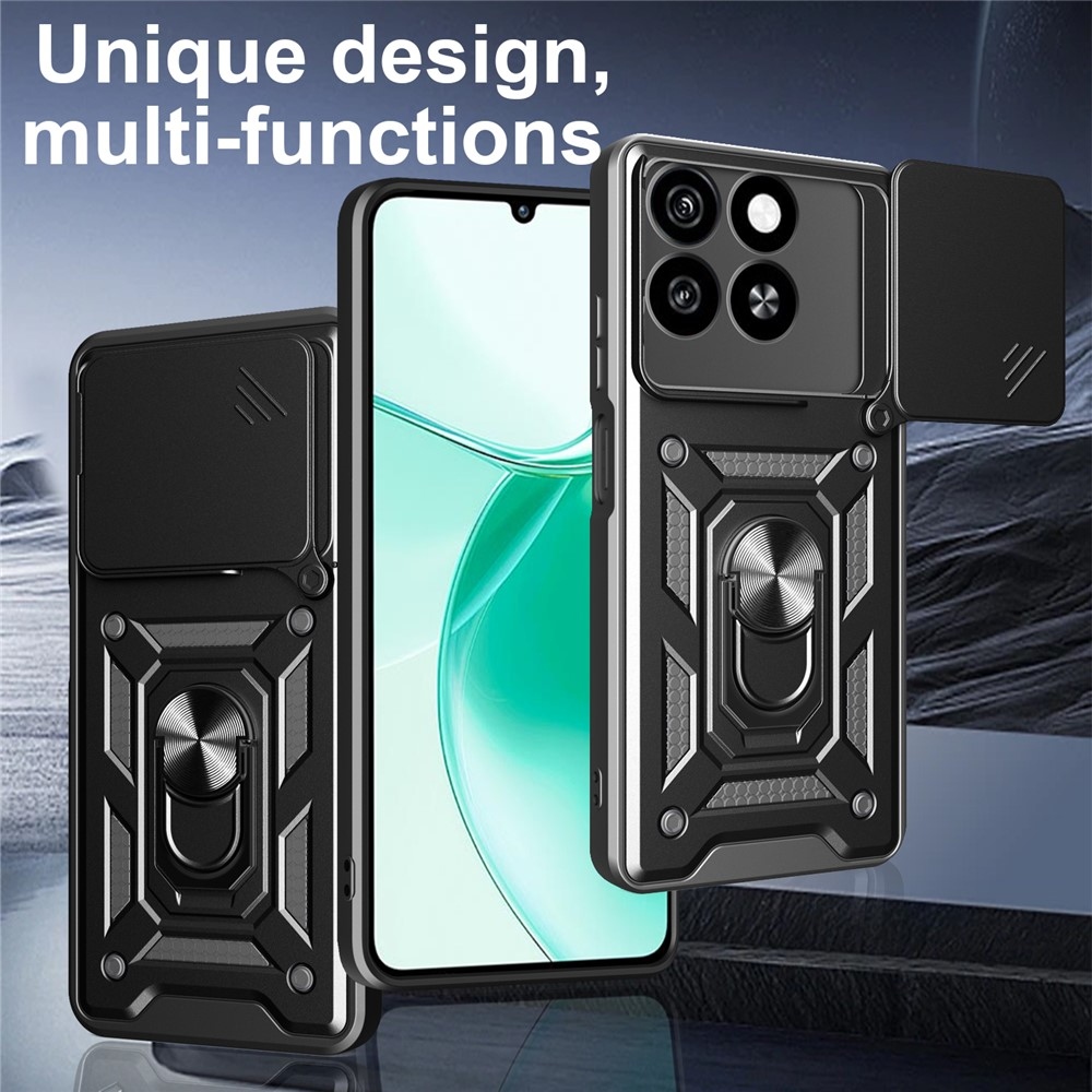 Slide odolný kryt na ZTE Blade A35 - černý
